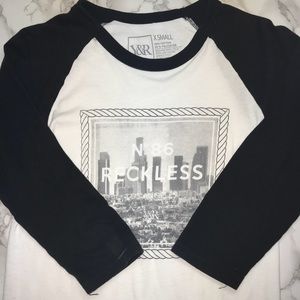 Young and Reckless Limited edition LA Baseball Tee